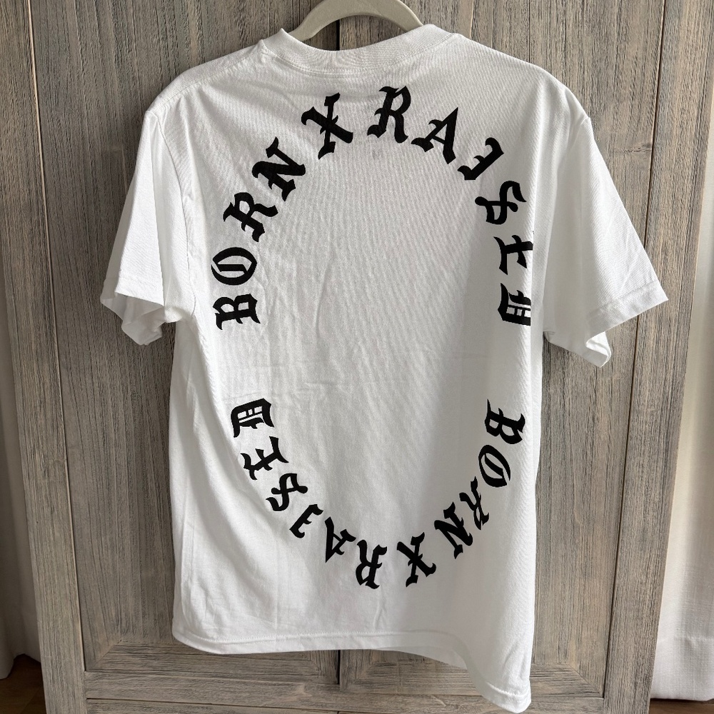 Born x Raised Old English Font T-Shirt